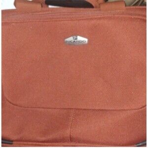 Ricardo Beverly Hills Burnt Orange Travel Bag   Excellent Condition